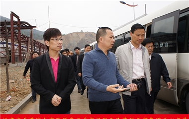 福建省平潭綜合實驗區(qū)黨工委書記張兆民蒞臨天守集團(tuán)關(guān)心指導(dǎo)