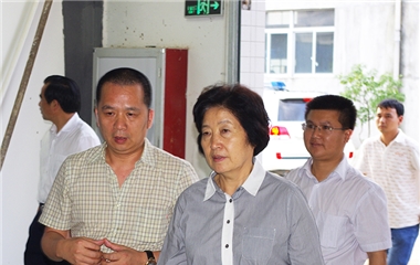 中央政治局委員、中央統戰部部長孫春蘭蒞臨天守集團關心指導